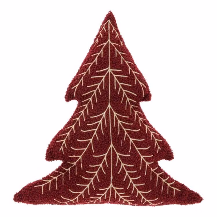 Unique Living kussen violet 40 x 40 cm rood