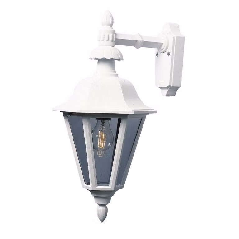 Klassieke buitenlamp Pallas Konstsmide wit