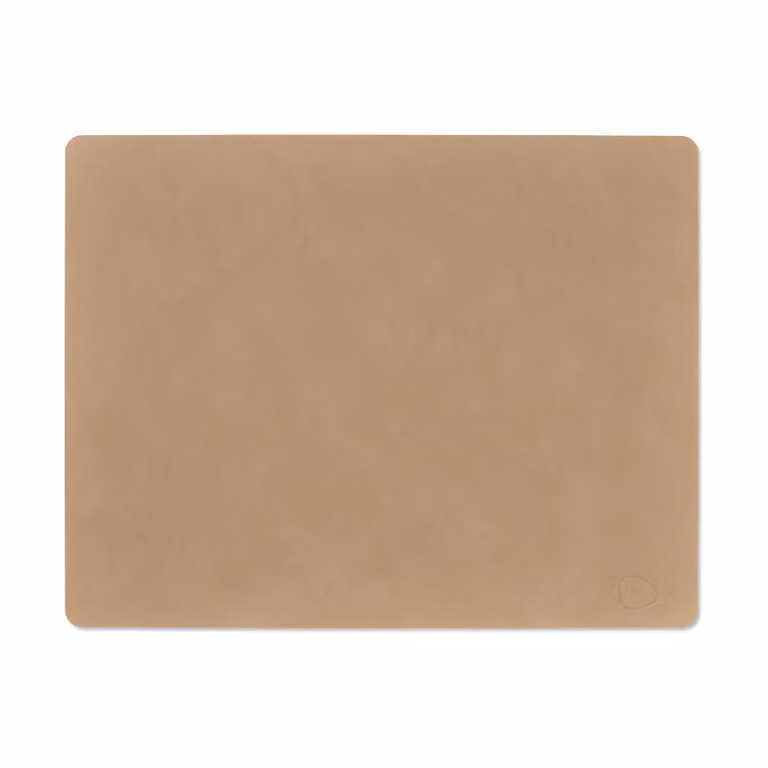 LIND DNA Nupo placemat vierkant L Nougat