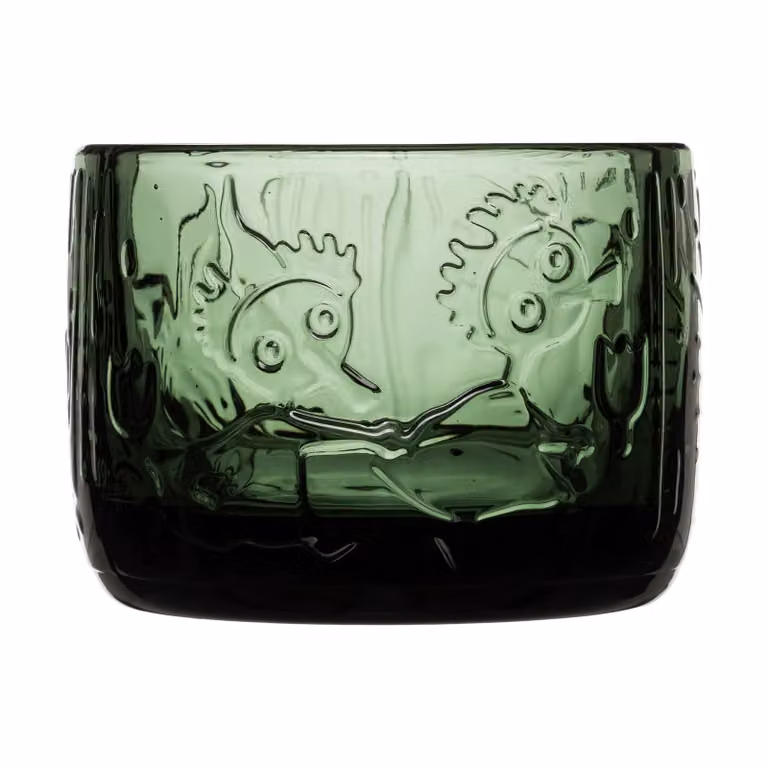Moomin Arabia Mystikens skog waxinelichthouder Dennegroen Ø5,8 cm
