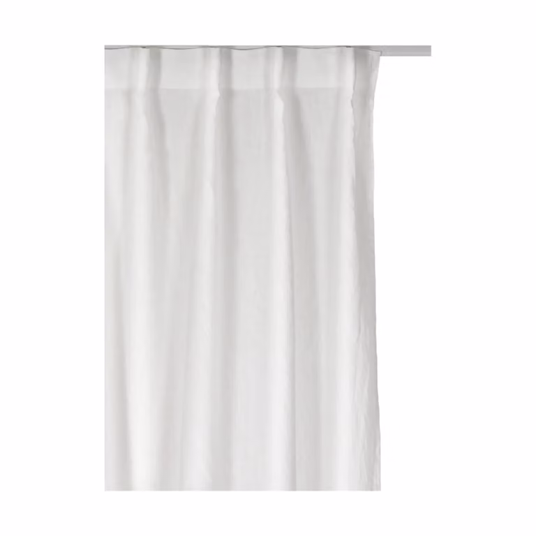 Himla Sunrise gordijn met plooiband - Wit - B: 140 cm, H: 250 cm
