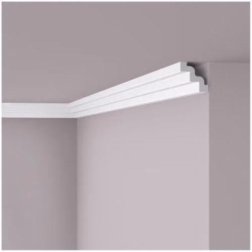 NMC Nomastyl ST3 Plafondlijst Wit - 42 stuks - 84 m - B/D/H: 7,5 x 7,5 x 200 cm