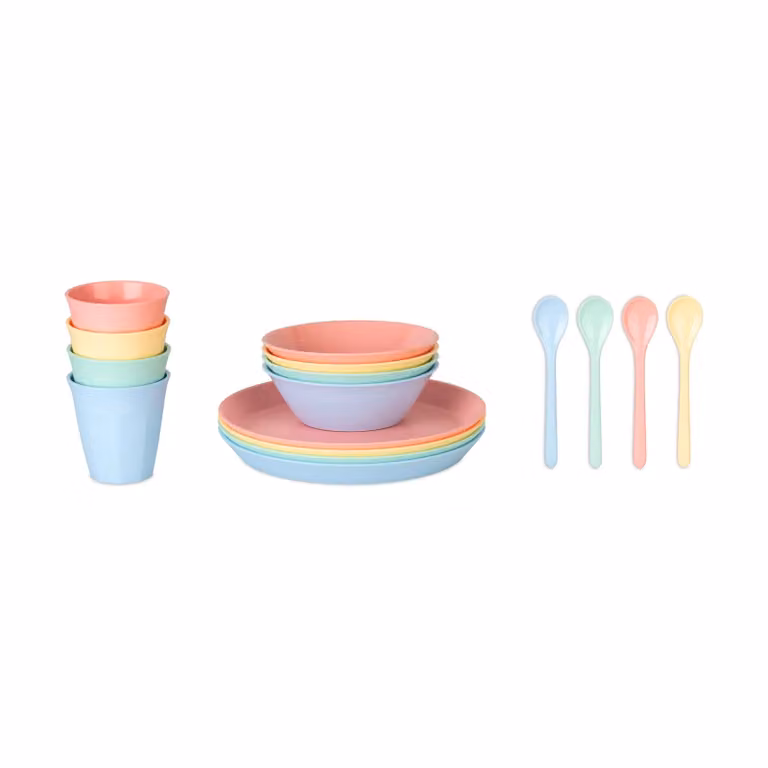 Koziol Nora Macarons servies 16-delig Multi