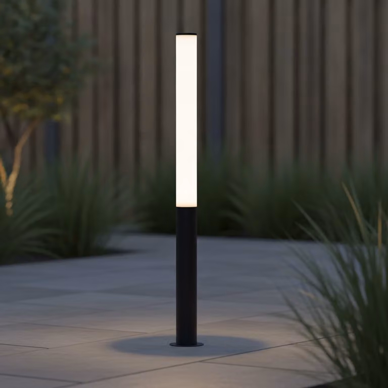 Lyora Design Tuinlamp Tube LED zwart aluminium Hoogte: 120 cm