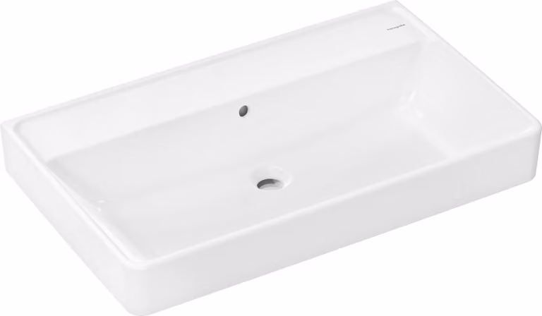 Hansgrohe Xanuia Q wastafel met overloop en SmartClean, B/D: 80 x 48 cm