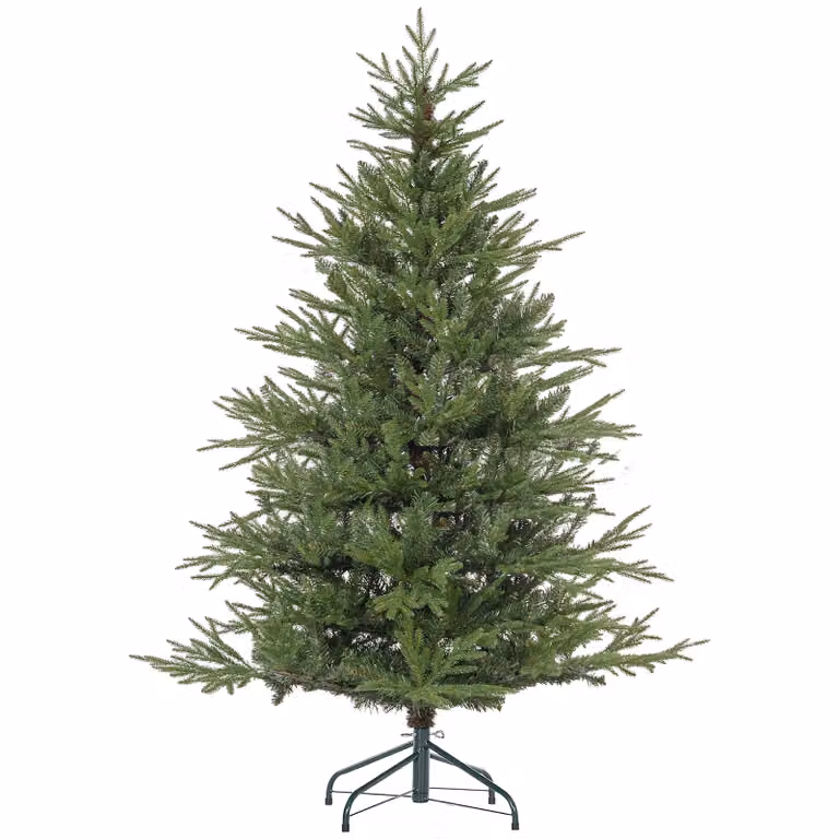 HOMCOM Kerstboom met realistisch design en standaard, 150 cm