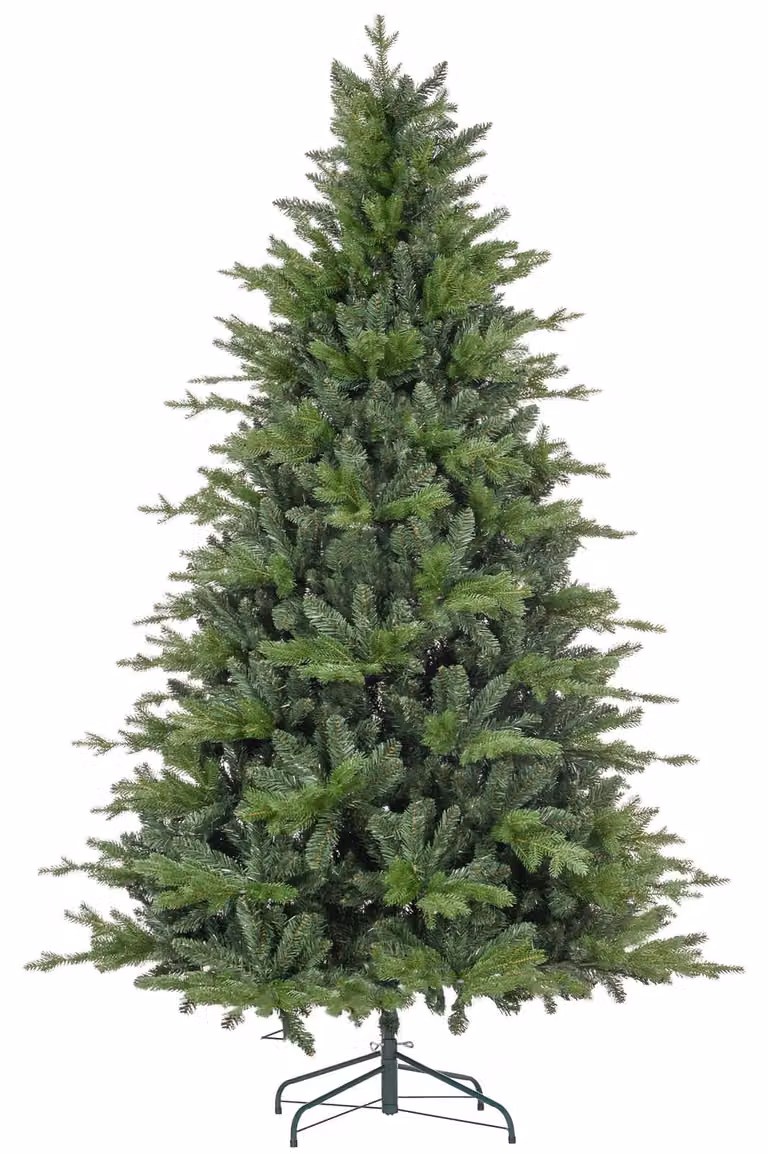 HOMCOM Kunstkerstboom, 210 cm, Groen, 2445 takken