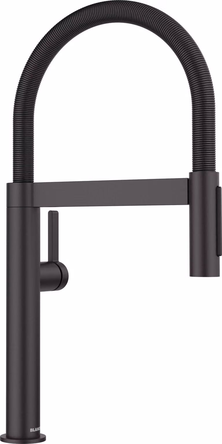 Blanco CULINA-S II MINI keukenmengkraan met handdouche, zwart mat