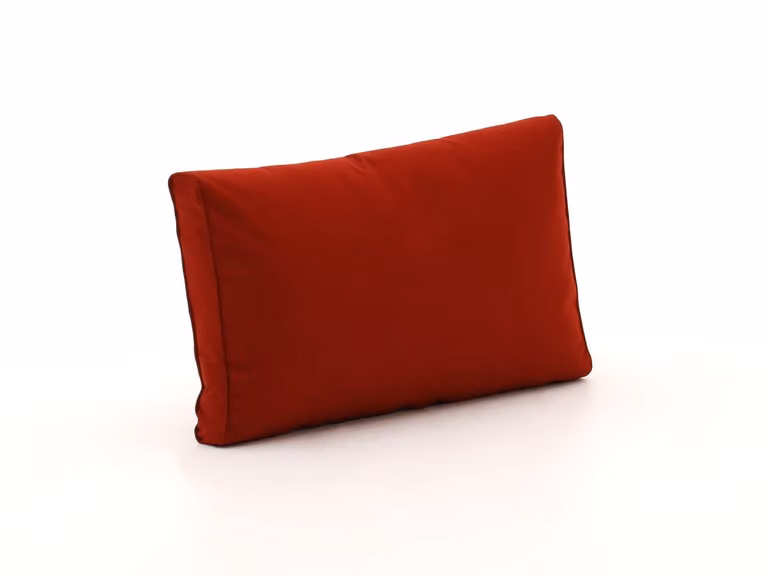 Dralon Madison Loungekussen voor de tuin, Rood, 73 x 40 cm