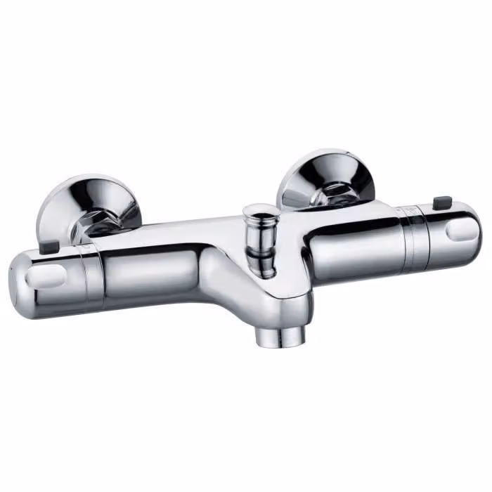 ROUSSEAU Volga 2 thermostatische bad- en douchekraan met waterbesparing en veiligheidsstop