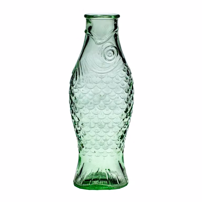 Serax Fish & Fish glazen karafe 0,85 l Green