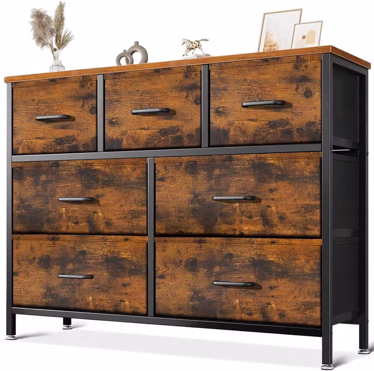 Vintage Ladekast Dressoir voor Slaapkamer en Woonkamer B/D/H: 110 x 30 x 105 cm