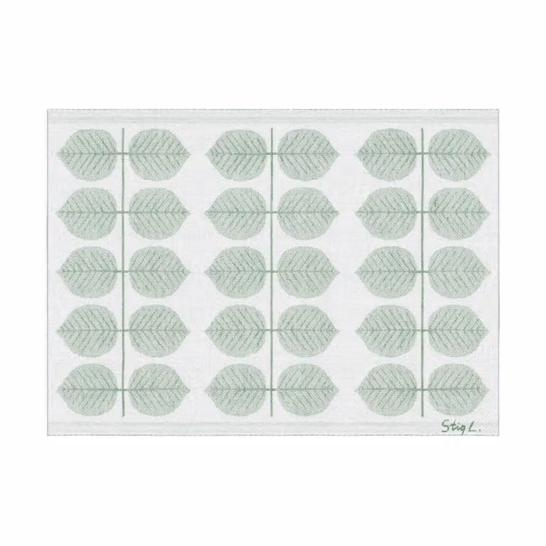 Ekelund Linneväveri Berså placemat Groen 35 x 48 cm