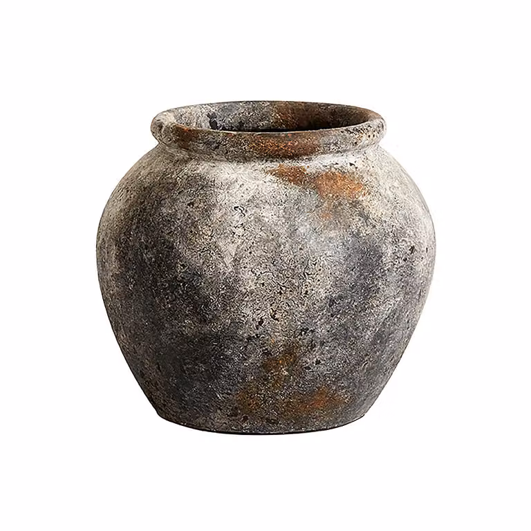 MUUBS Echo pot Roest-grijs Breedte: 30 cm, Hoogte: 25 cm