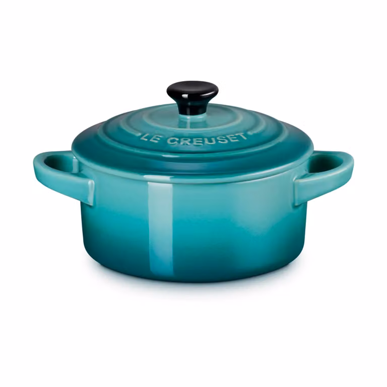 Le Creuset minibraadpan 10 cm Bleu Riviera