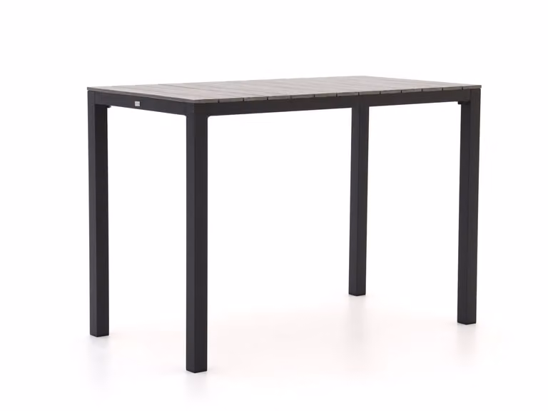 Bellagio Rechthoekige Bartafel voor in de tuin, Grijs, B: 150 cm, D: 80 cm, H: 105 cm