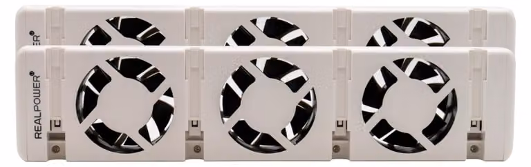 RealPower HL-2,2 Set met 2 verwarmingsventilatoren en 3 ventilatoren