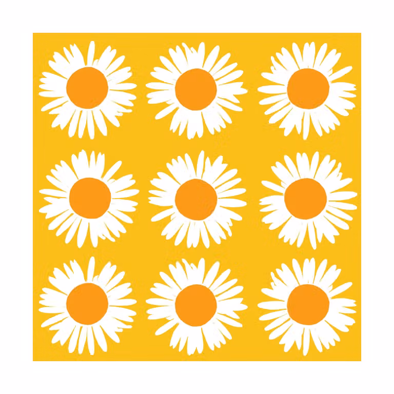 Marimekko Auringonkukka servet 20-pack Geel 33 x 33 cm