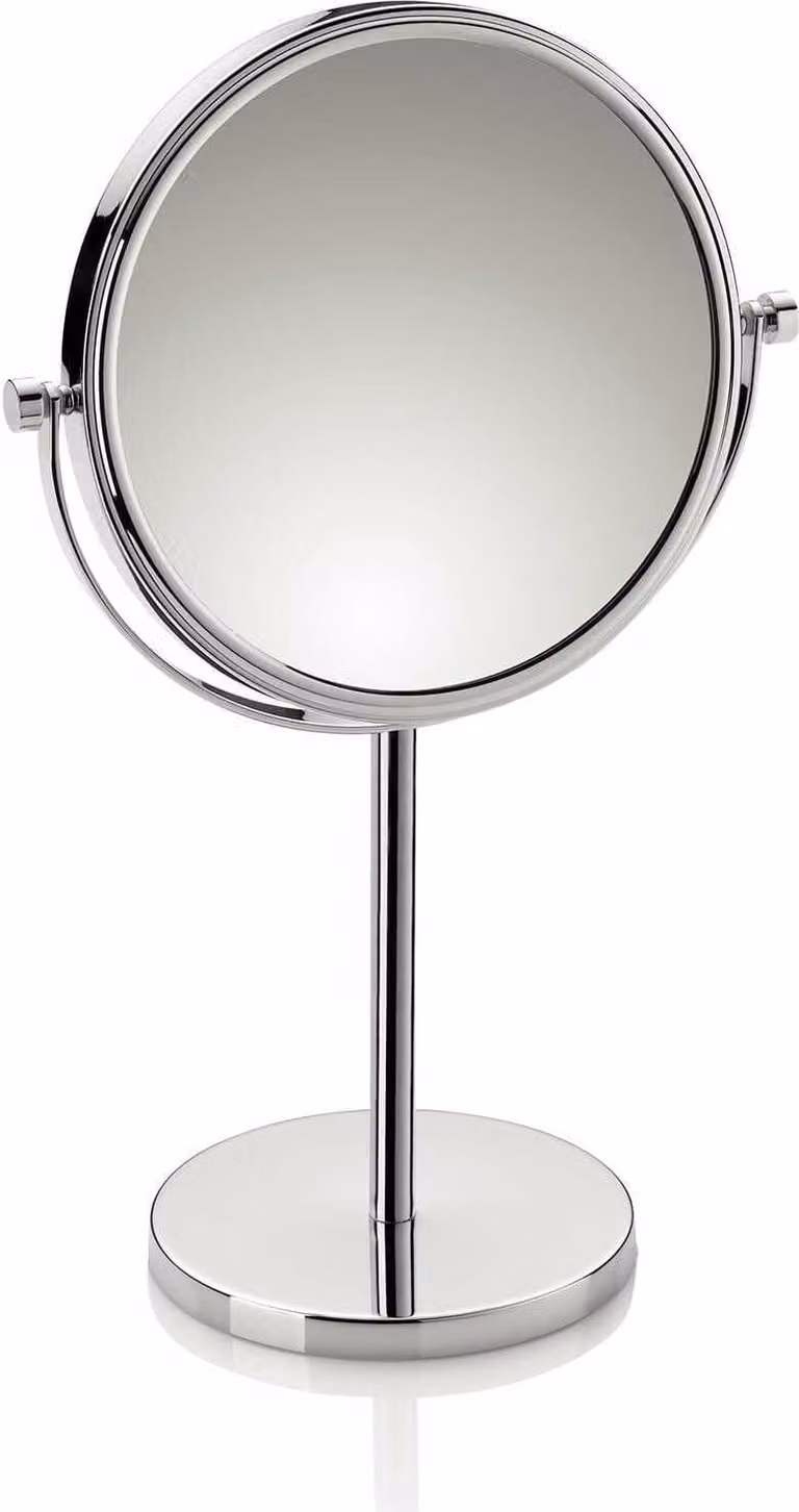 KELA Dubbele make-up spiegel FABIENNE chroom B/D/H: 23,5 x 13,5 x 37,5 cm