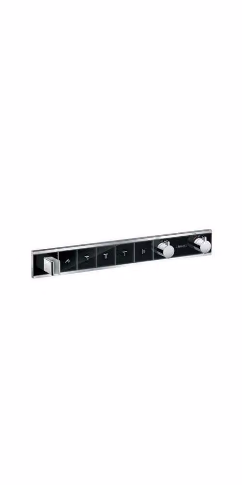 Hansgrohe RainSelect wastafelthermostaat met safety stop en waterbesparing, chroom