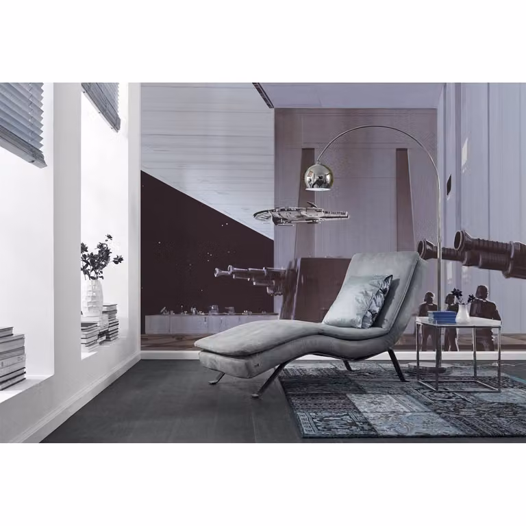 home24 Fotobehang StarWars Death Star Hangar, Breedte: 500 cm, Hoogte: 250 cm
