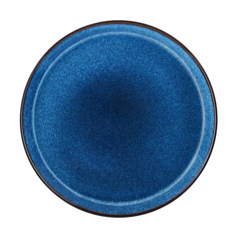 Bitz gastro bord zwart-donkerblauw Ø27 cm