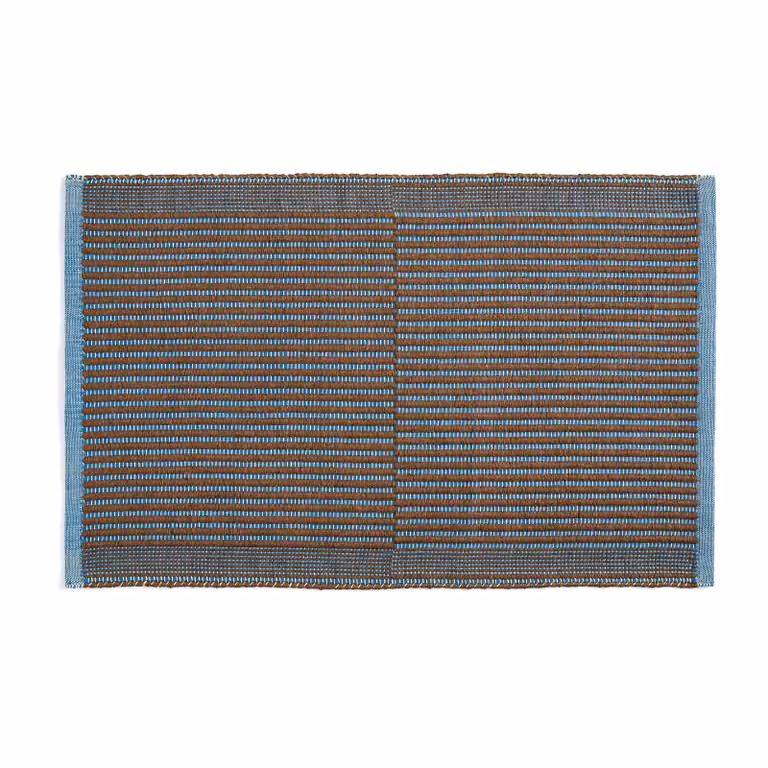 HAY Tapis deurmat Chestnut-blue B: 60 cm, D: 95 cm
