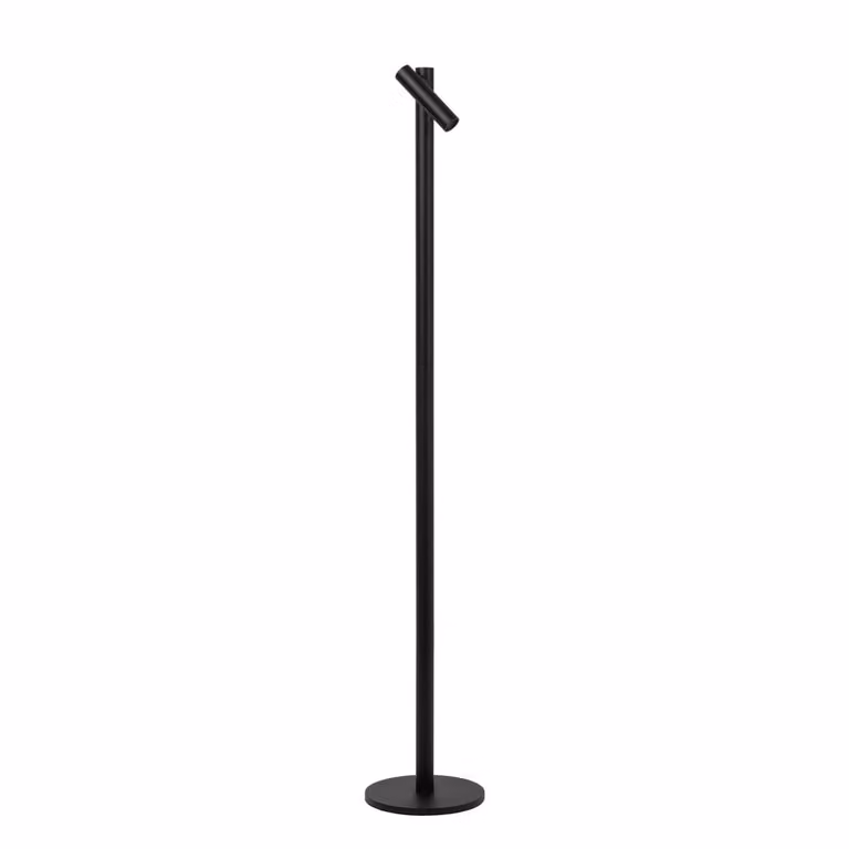 Lucide Antrim Oplaadbare LED Leeslamp Zwart IP54 met Dimfunctie en Draadloos Oplaadstation