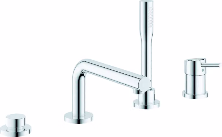 GROHE Concetto doucheset met vier aansluitingen en één handbediening