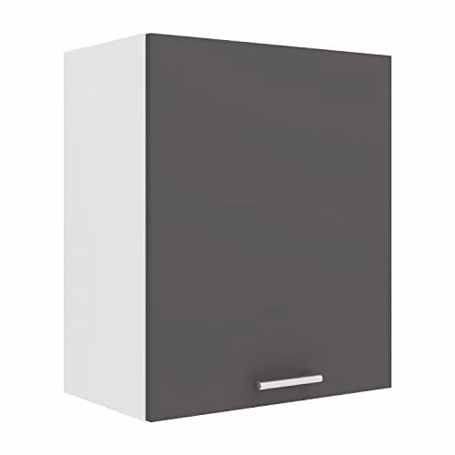 VCM Esilo Keukenkast Wit/Antraciet B: 50 cm, D: 31 cm, H: 60 cm