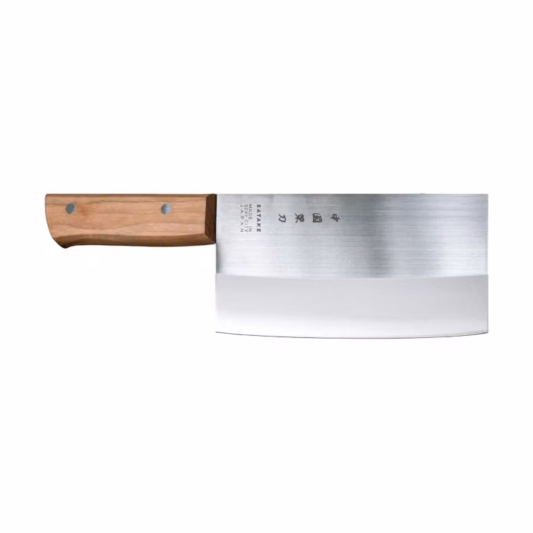 Satake Chopper Chinees koksmes met houten handvat, 28,5 cm