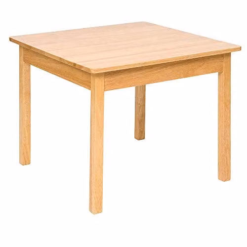 Bigjigs Toys Massief Houten Kinder Tafel B: 60,5 cm, D: 51 cm, H: 60,5 cm