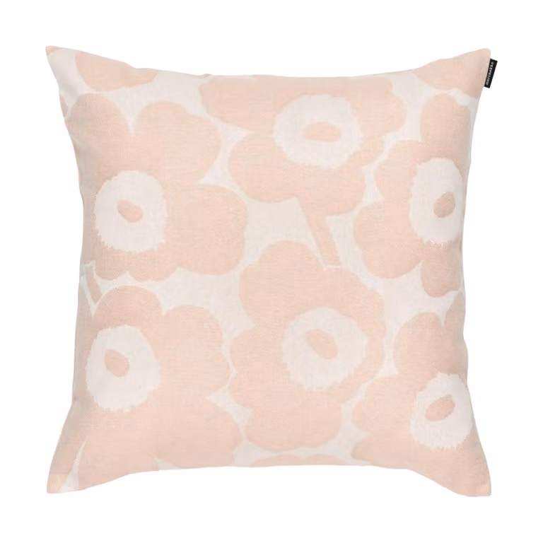 Marimekko Kleine Unikko kussenhoes Pink 47 x 47 cm