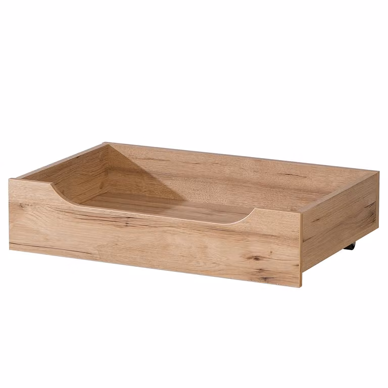 home24 Bedlade bruin B/D/H: 66 x 15 x 43 cm