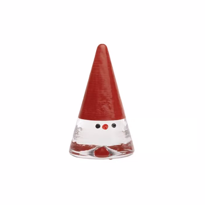 Kosta Boda Noel kerstkabouter Rood, 11,5 cm