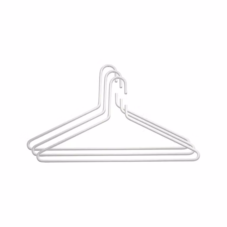 Essem Design Triangel kledinghanger 3-pack Wit