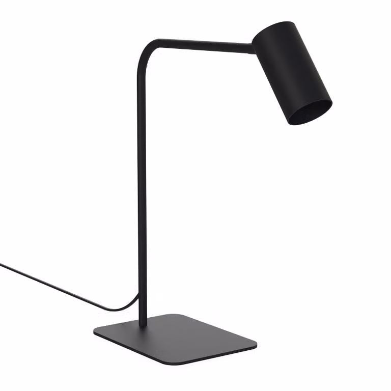 Lyora Zwart bureaulampje Mono met GU10 fitting