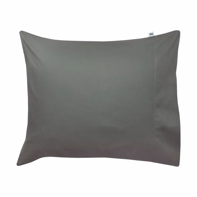 Mille Notti Satina kussensloop Groen, 50 x 60 cm