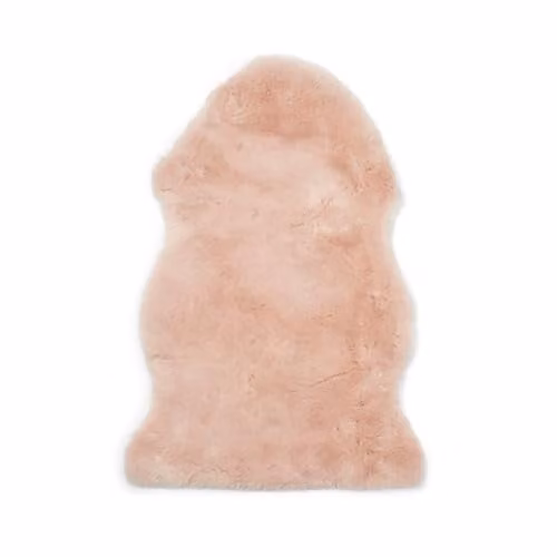 Nordic Sheep Baby Schapenvacht Roze B: 80 cm, D: 60 cm