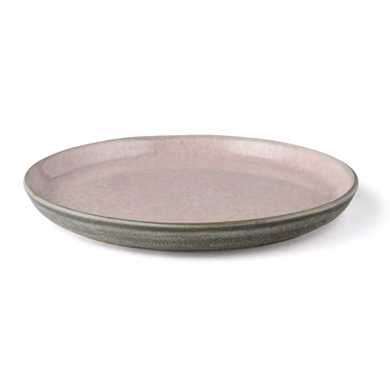 Bitz Bitz gastro bord Ø 21 cm Grijs-roze