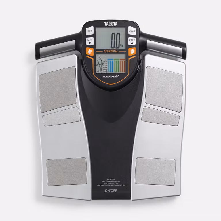 Tanita BC-545N Segmentanalyseweegschaal voor nauwkeurige meting van lichaamsvet, spiermassa, lichaamswater en visceraal vet tot 150 kg