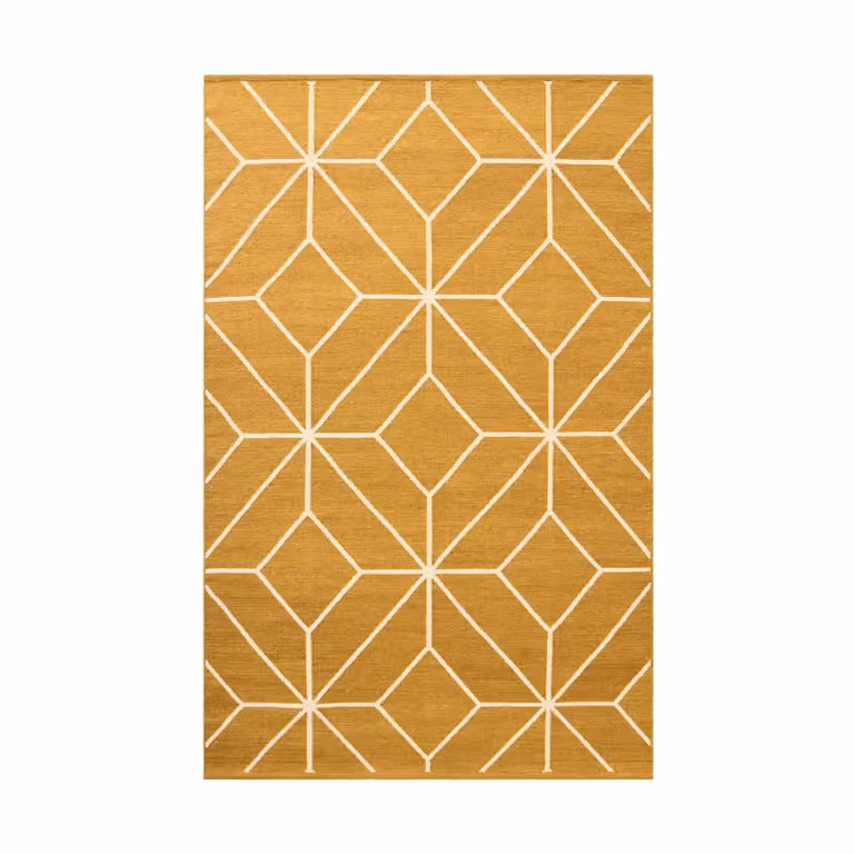 Chhatwal & Jonsson Ayur vloerkleed Masala Yellow-Off White, 270 x 180 cm