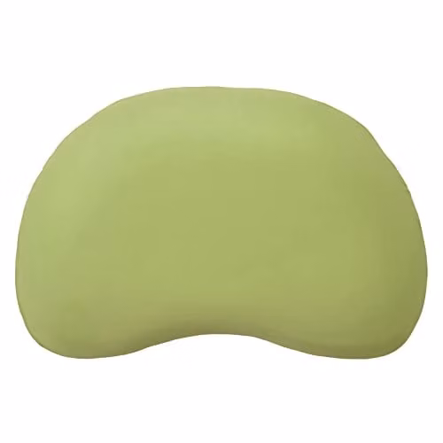 Edda Lux Hoes voor Tempur Sonata S, M, L hoofdkussen, 61 x 40 cm, 100% katoen, Olijf