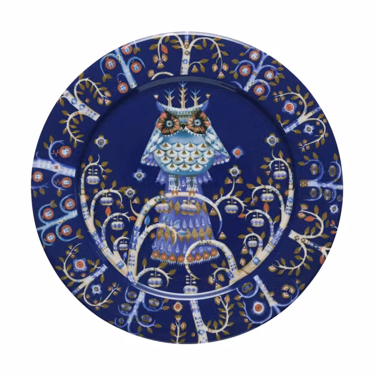 Iittala Taika dinerbord blauw, diameter: 27 cm