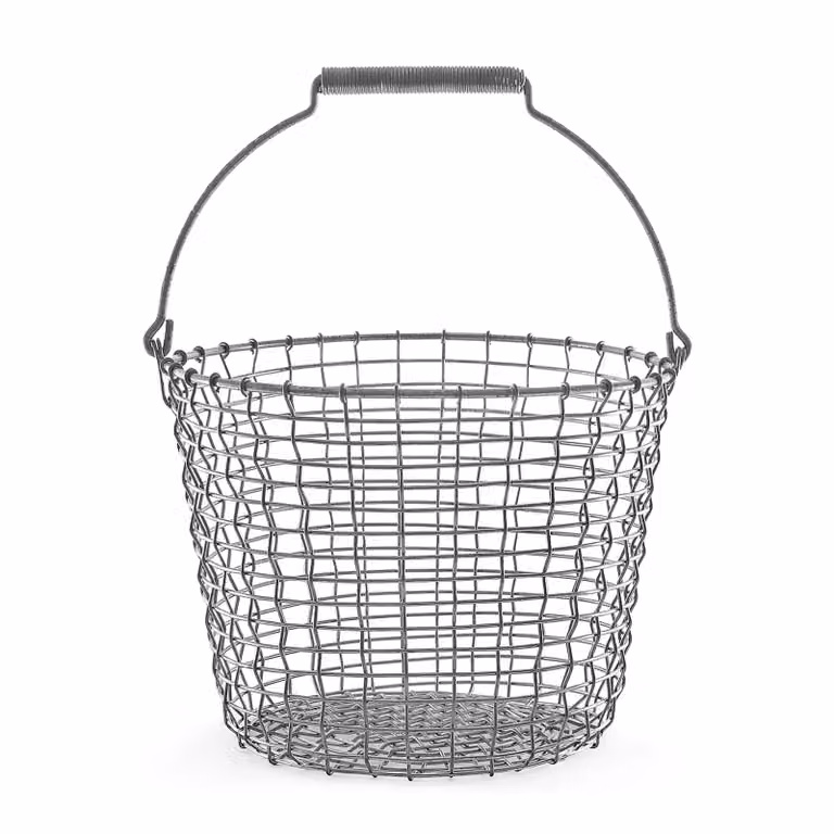 KORBO Mand 16 van gegalvaniseerd staal in mesh design