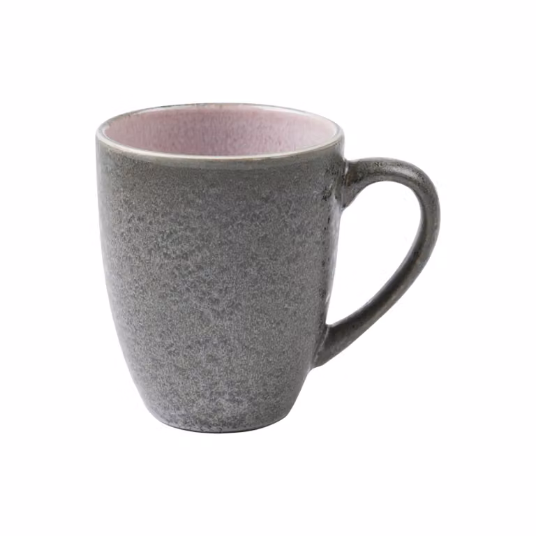 Bitz Mok 30 cl Grijs-roze Steengoed