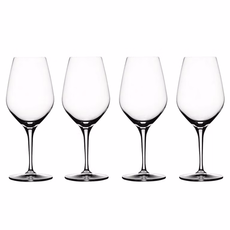 Spiegelau Authentis set van 4 rode wijnglazen, 48 cl, transparant