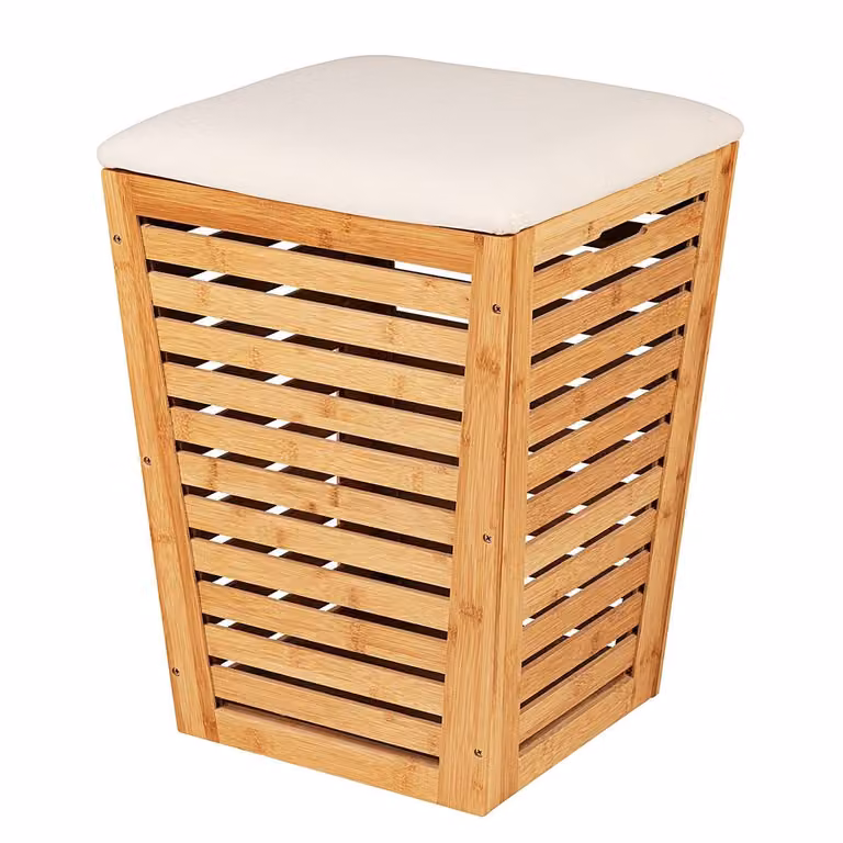 home24 Wasmand Bambusa B/D/H: 40 x 56 x 40 cm