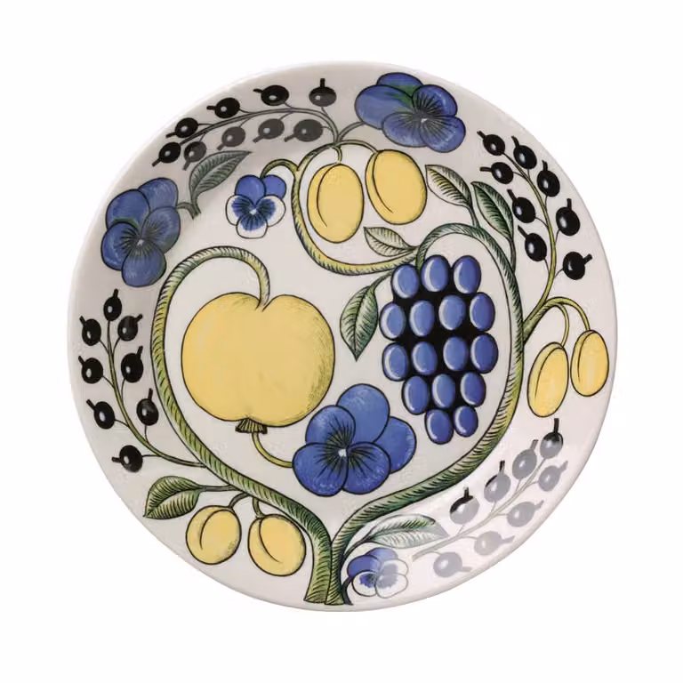 Arabia Paratiisi bord Blauw Ø26 cm