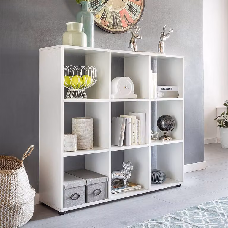 home24 Open kast Amaro wit met melaminecoating B: 108 cm, H: 104 cm